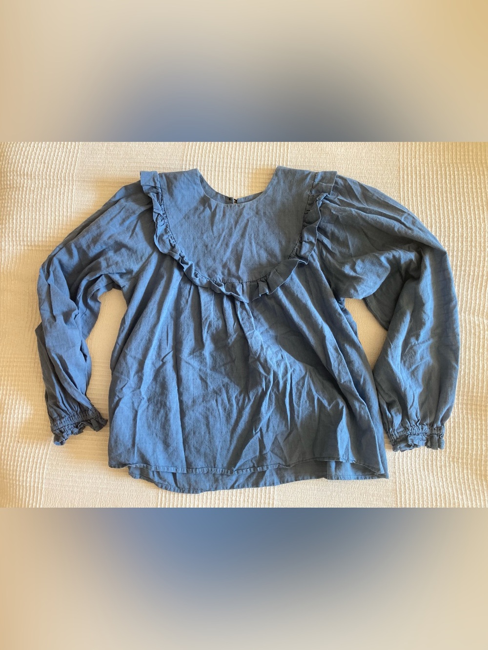 Christy Dawn Hannah blouse in Azure